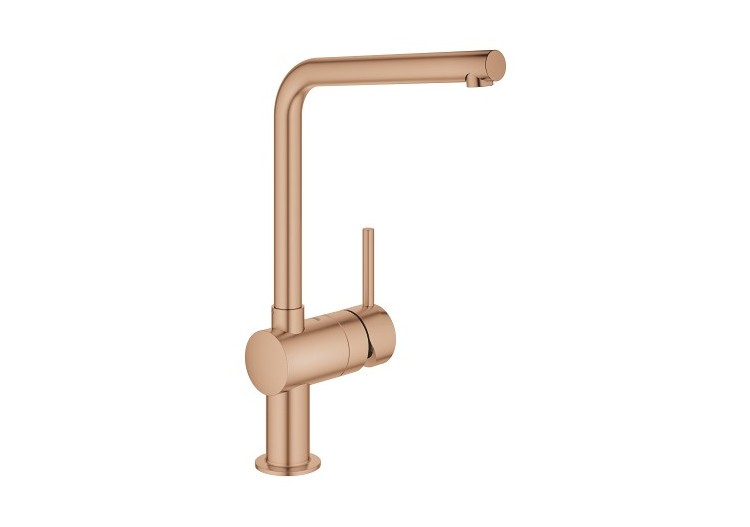 Minta mitigeur monocommande evier Warm Sunset brossé - 31375DL0 - Grohe 2