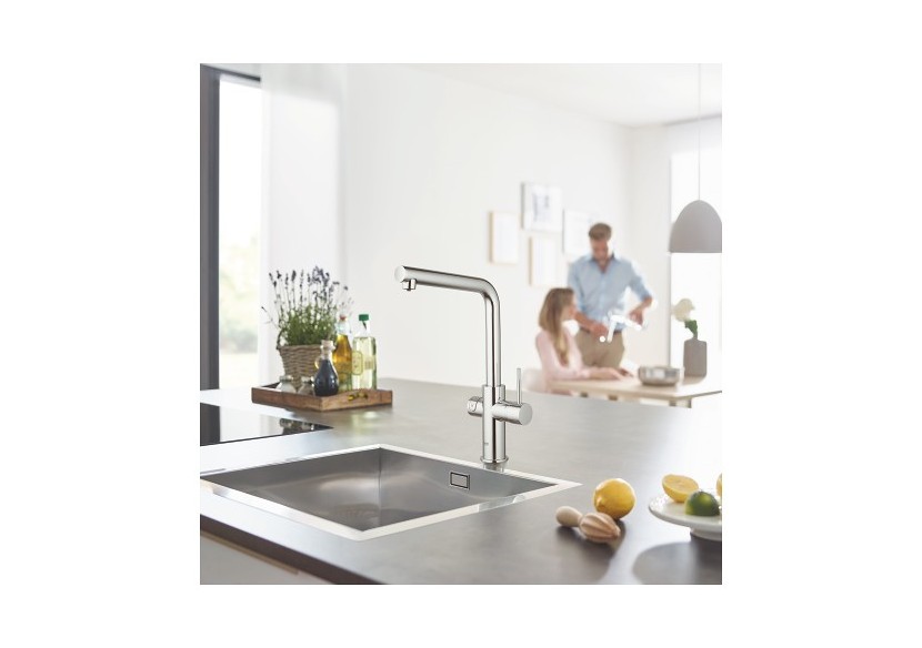 Grohe blue home kit de démarrage - mitigeur bec l Chromé - 31454001 - Grohe