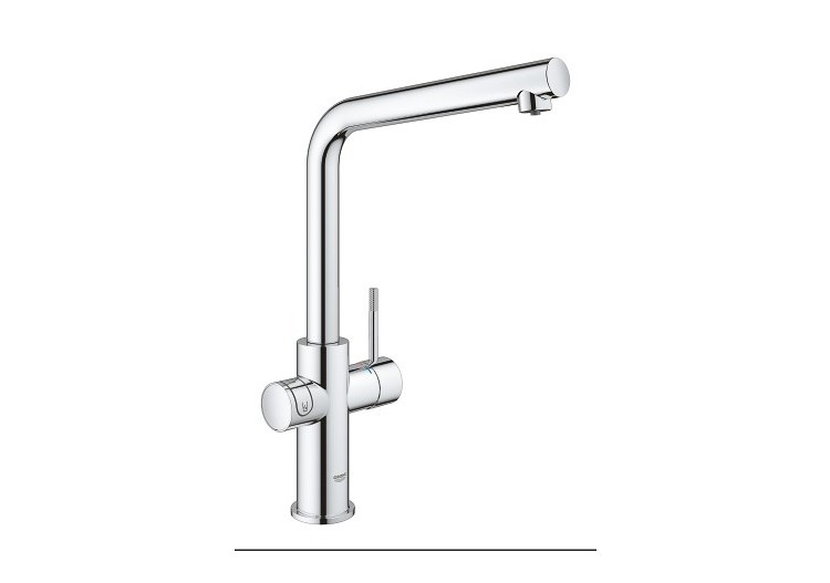 Grohe blue home kit de démarrage - mitigeur bec l Chromé - 31454001 - Grohe 2