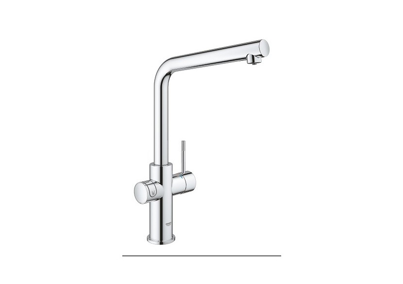 Grohe blue home kit de démarrage - mitigeur bec l Chromé - 31454001 - Grohe