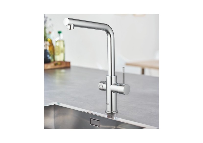 Grohe blue home kit de démarrage - mitigeur bec l Chromé - 31454001 - Grohe