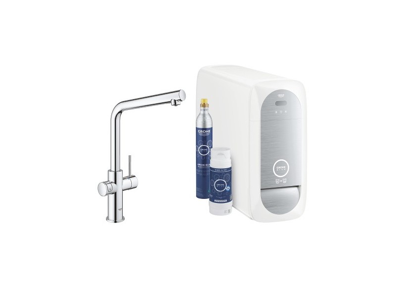 Grohe blue home kit de démarrage - mitigeur bec l Chromé - 31454001 - Grohe