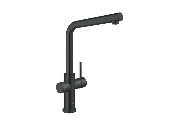 Grohe blue home kit de démarrage - mitigeur bec l Velvet Black - 31454KS1 - Grohe