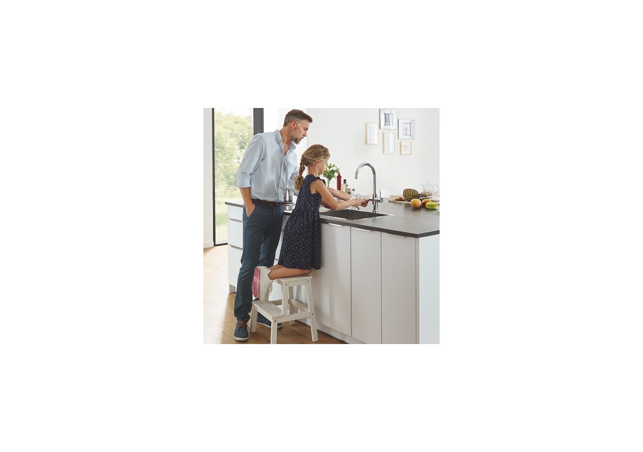 Grohe blue home kit de démarrage - mitigeur bec c Chromé - 31455001 - Grohe