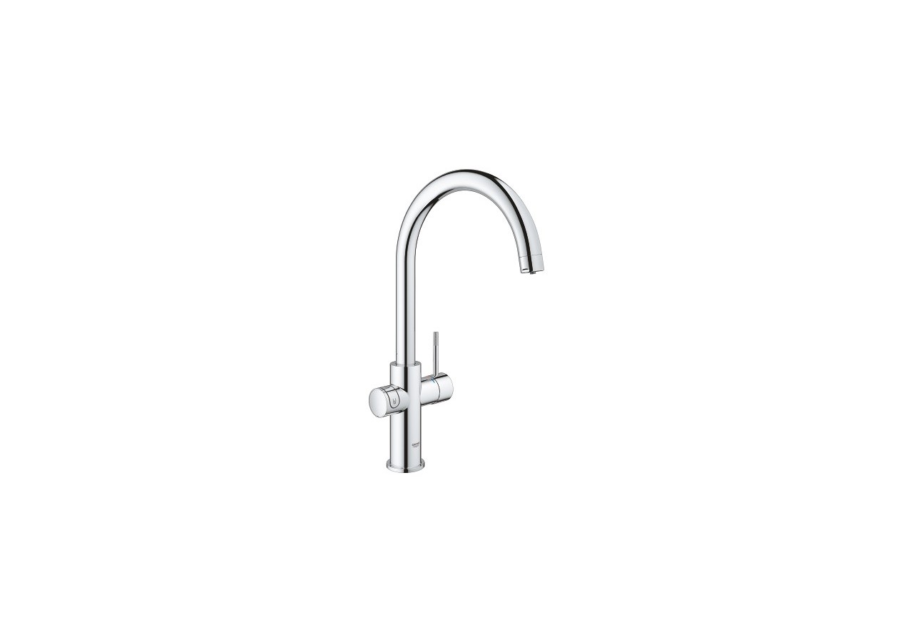 Grohe blue home kit de démarrage - mitigeur bec c Chromé - 31455001 - Grohe