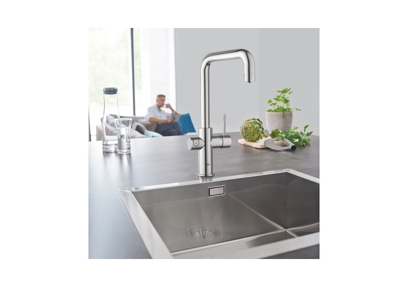 Grohe blue home kit de démarrage - mitigeur bec u Chromé - 31456001 - Grohe