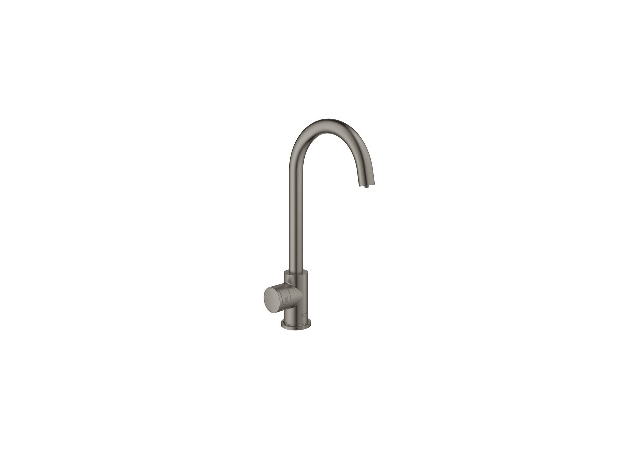 Grohe blue home kit de démarrage - mitigeur bec c Hard Graphite brossé - 31498AL1 - Grohe