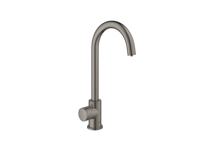 Grohe blue home kit de démarrage - mitigeur bec c Hard Graphite brossé - 31498AL1 - Grohe