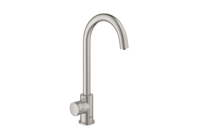 Grohe blue home kit de démarrage - mitigeur bec c Supersteel - 31498DC1 - Grohe