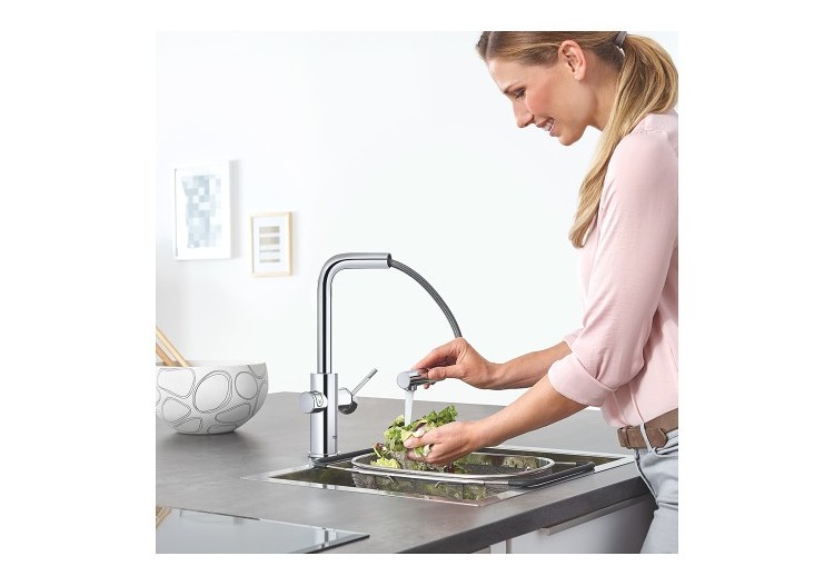 Grohe blue home kit de démarrage - mitigeur bec l Chromé - 31539000 - Grohe