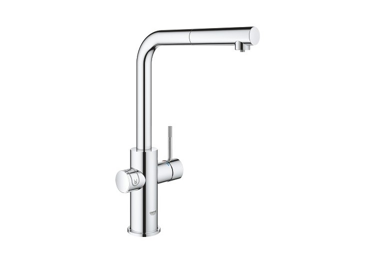 Grohe blue home kit de démarrage - mitigeur bec l Chromé - 31539000 - Grohe 2