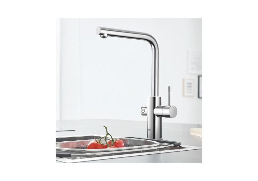 Grohe blue home kit de démarrage - mitigeur bec l Chromé - 31539000 - Grohe