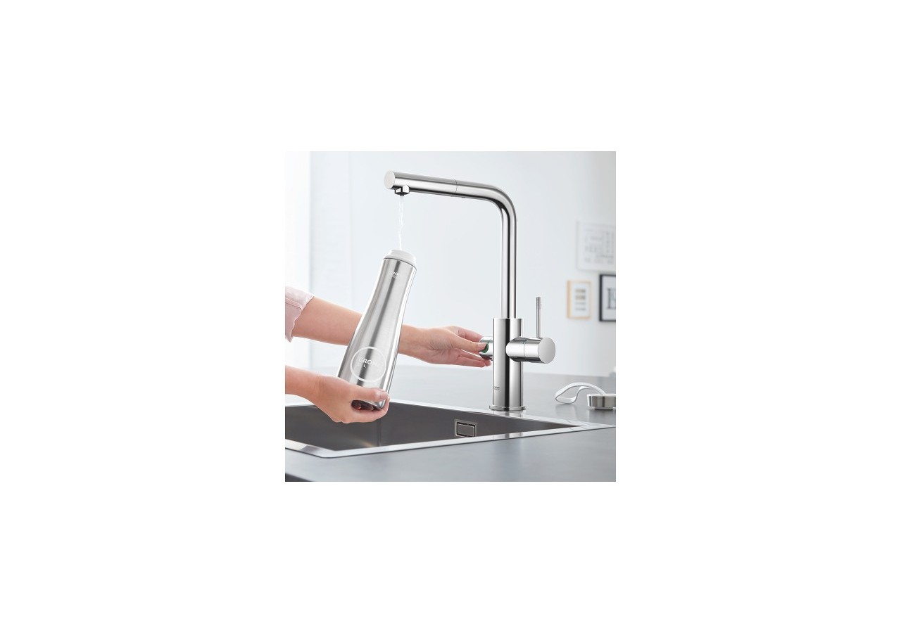 Grohe blue home kit de démarrage - mitigeur bec l Chromé - 31539000 - Grohe