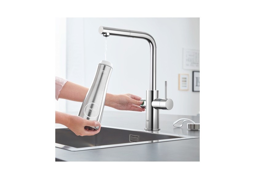 Grohe blue home kit de démarrage - mitigeur bec l Chromé - 31539000 - Grohe