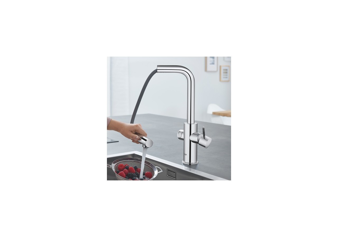 Grohe blue home kit de démarrage - mitigeur bec l Chromé - 31539000 - Grohe