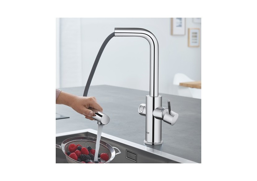 Grohe blue home kit de démarrage - mitigeur bec l Chromé - 31539000 - Grohe