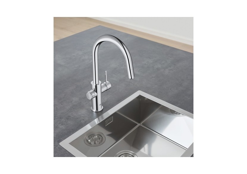 Grohe blue home kit de démarrage - mitigeur bec c Chromé - 31541000 - Grohe