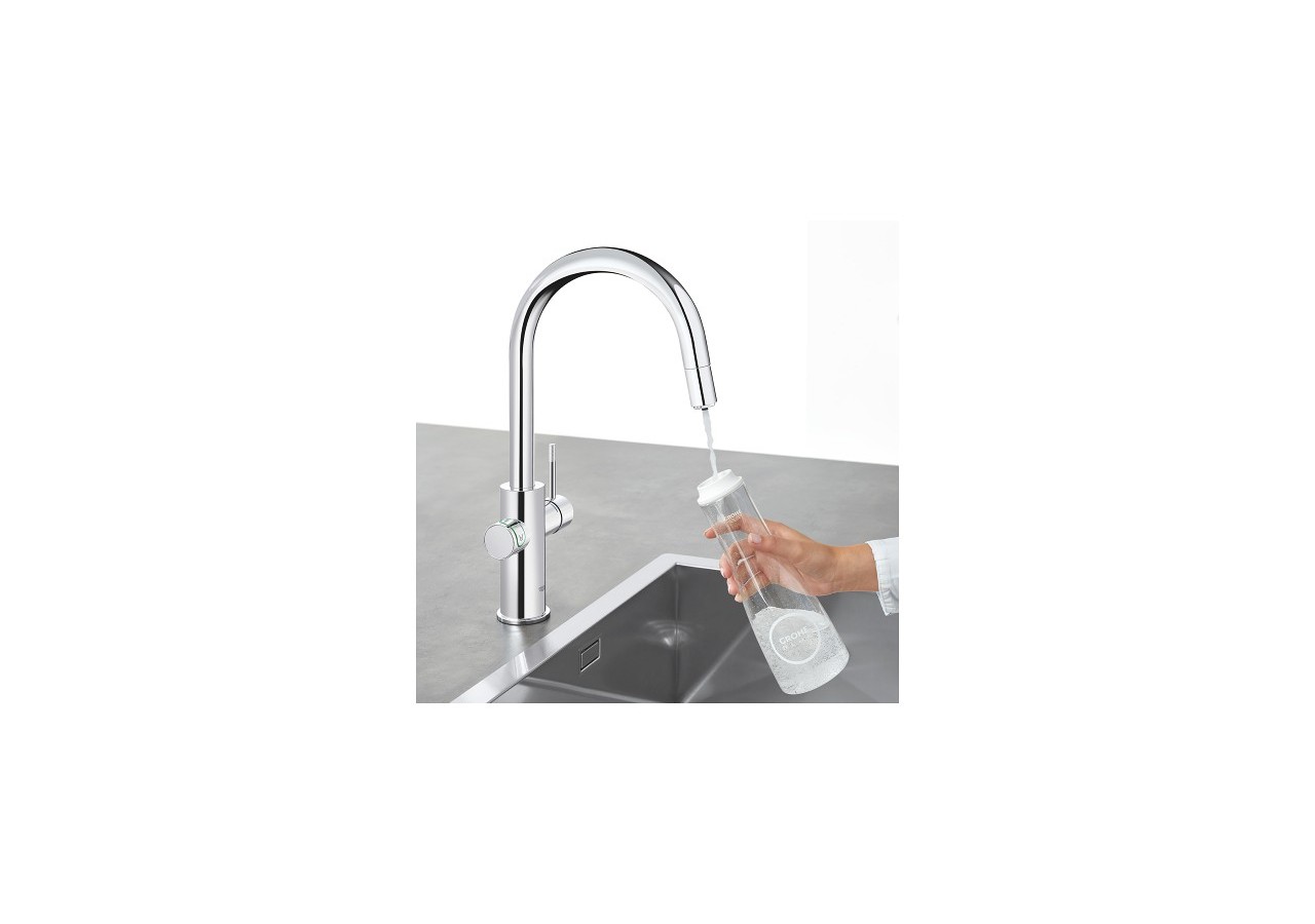 Grohe blue home kit de démarrage - mitigeur bec c Chromé - 31541000 - Grohe