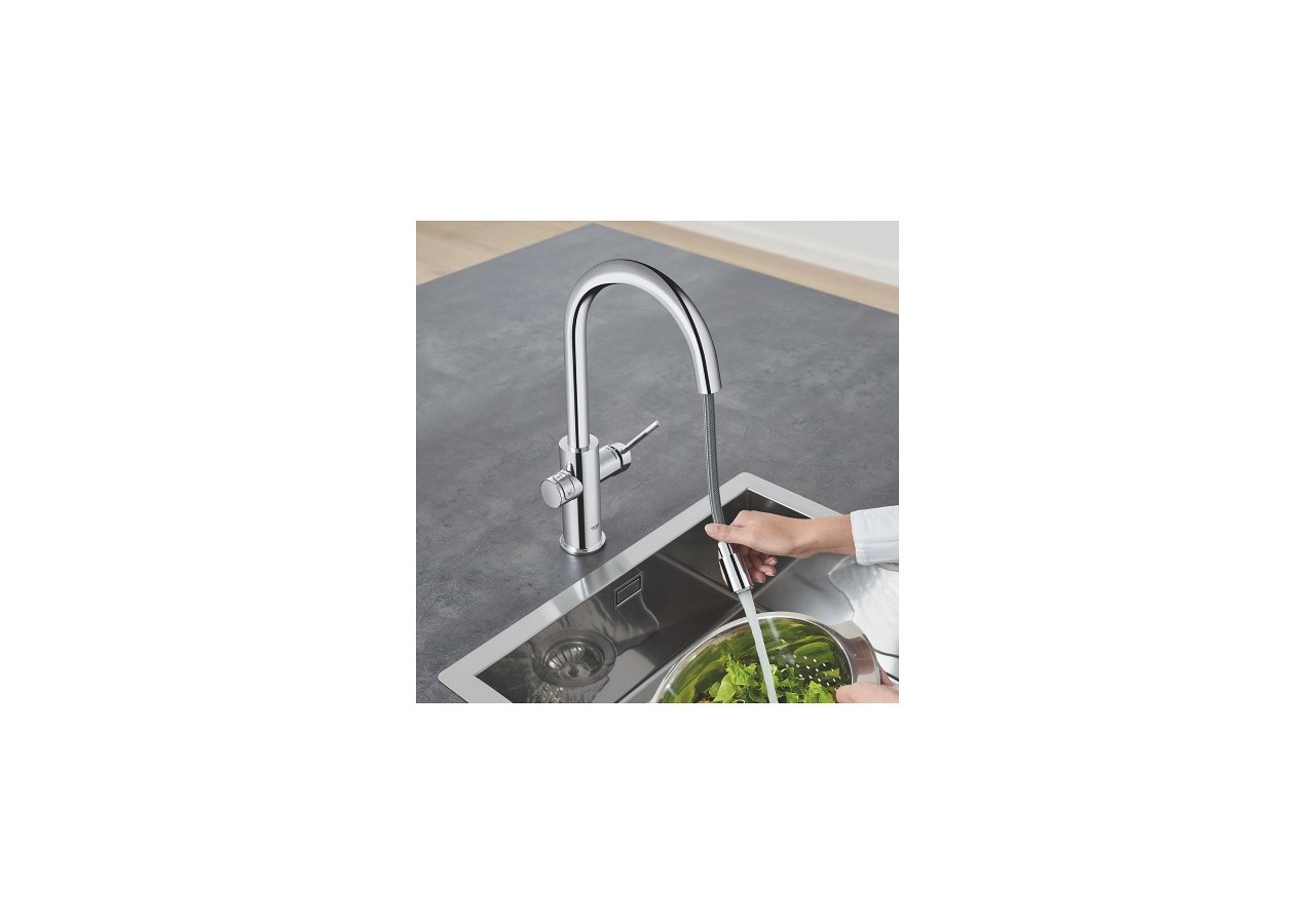 Grohe blue home kit de démarrage - mitigeur bec c Chromé - 31541000 - Grohe