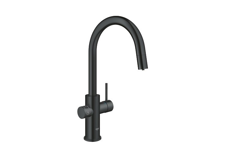 Grohe blue home kit de démarrage - mitigeur bec c Velvet Black - 31541KS0 - Grohe 2