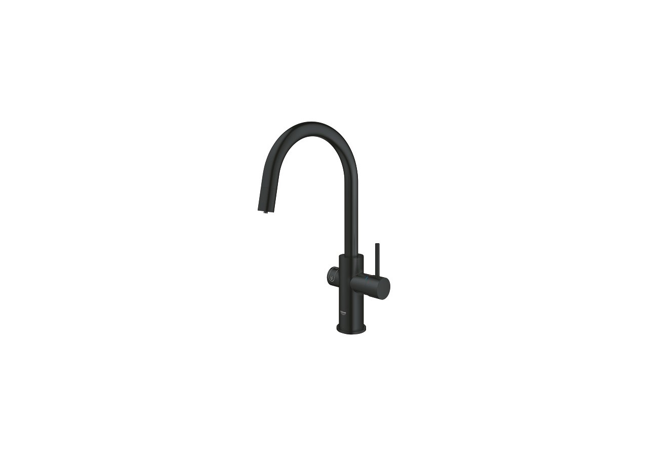 Grohe blue home kit de démarrage - mitigeur bec c Velvet Black - 31541KS0 - Grohe