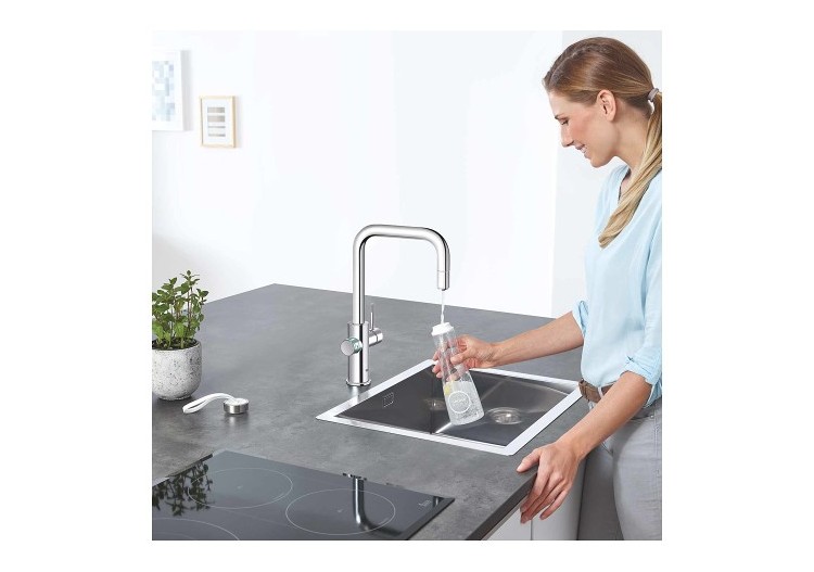 Grohe blue home kit de démarrage - mitigeur bec u Chromé - 31543000 - Grohe
