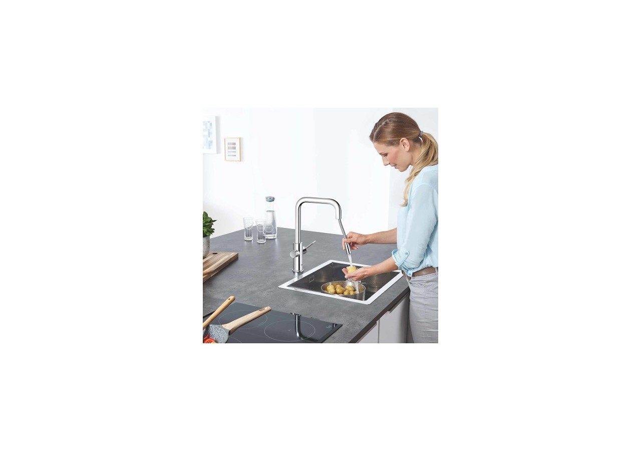 Grohe blue home kit de démarrage - mitigeur bec u Chromé - 31543000 - Grohe