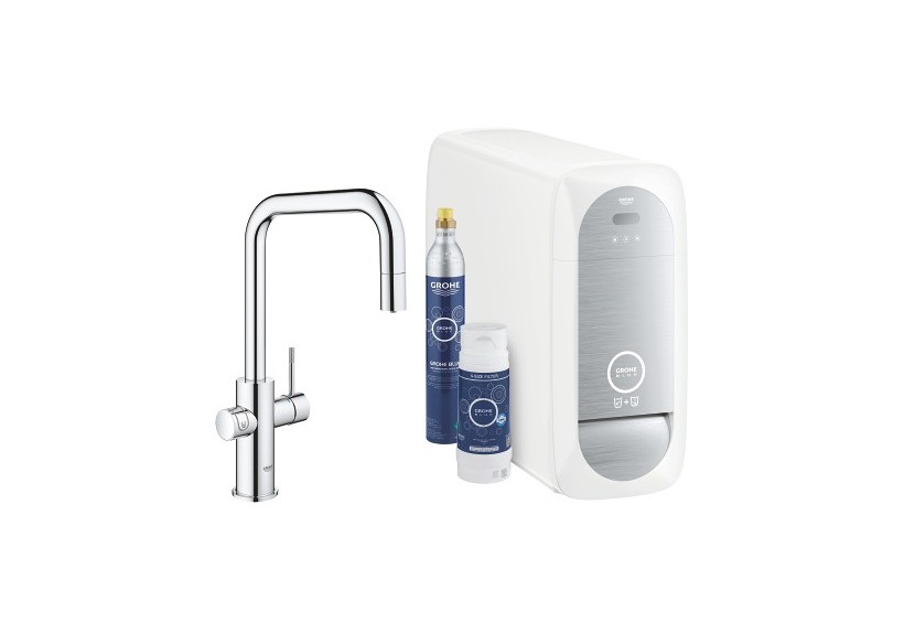 Grohe blue home kit de démarrage - mitigeur bec u Chromé - 31543000 - Grohe