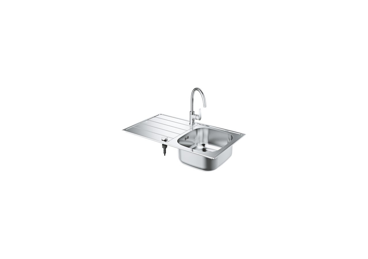 Bau pack évier + mitigeur cuisine Inox - 31562SD1 - Grohe