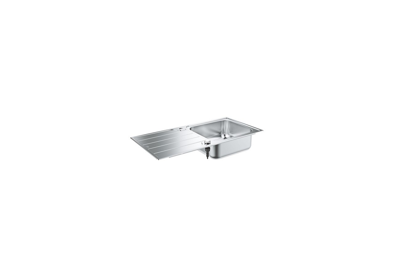 K500 evier en acier inoxydable Inox - 31563SD1 - Grohe