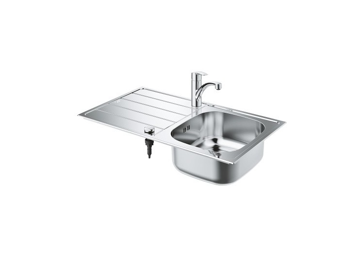 Eurosmart pack évier + mitigeur cuisine Inox - 31565SD1 - Grohe