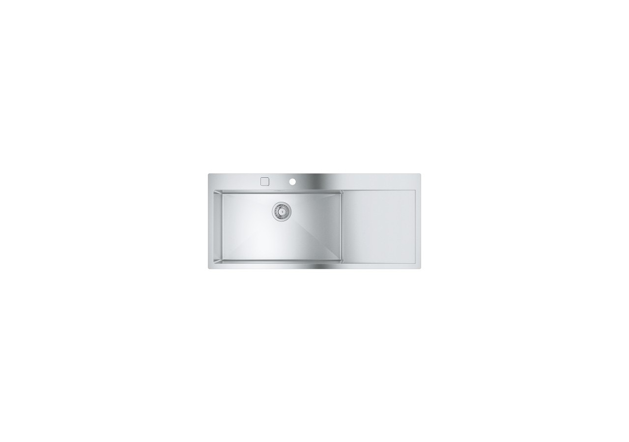 K1000 evier en acier inoxydable Inox - 31581SD1 - Grohe