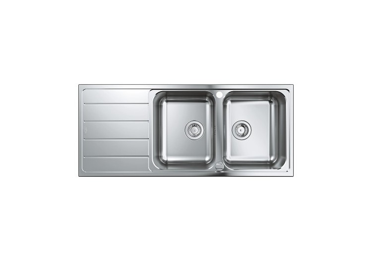 K500 evier en acier inoxydable Inox - 31588SD1 - Grohe