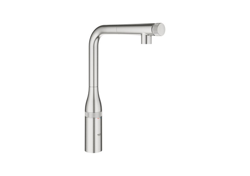 Essence smartcontrol mitigeur évier smartcontrol Supersteel - 31615DC0 - Grohe