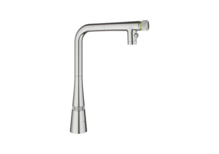Zedra smartcontrol mitigeur évier smartcontrol Supersteel - 31886DC0 - Grohe