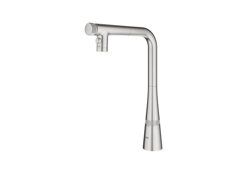 Zedra smartcontrol mitigeur évier smartcontrol Supersteel - 31886DC0 - Grohe