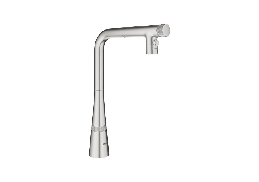 Zedra smartcontrol mitigeur évier smartcontrol Supersteel - 31886DC0 - Grohe