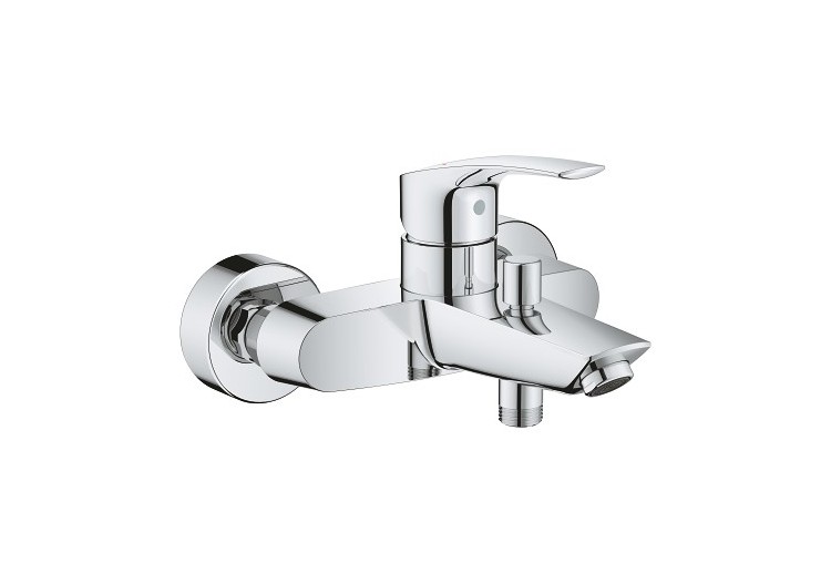 Eurosmart mitigeur monocommande bain / douche Chromé - 32158003 - Grohe 2