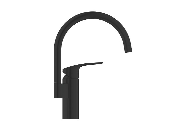 Eurosmart mitigeur monocommande evier Noir mat - 322232433 - Grohe