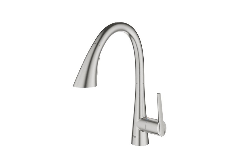 Zedra mitigeur monocommande evier Supersteel - 32294DC2 - Grohe