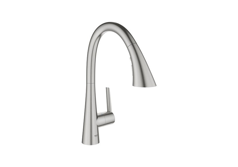 Zedra mitigeur monocommande evier Supersteel - 32294DC2 - Grohe