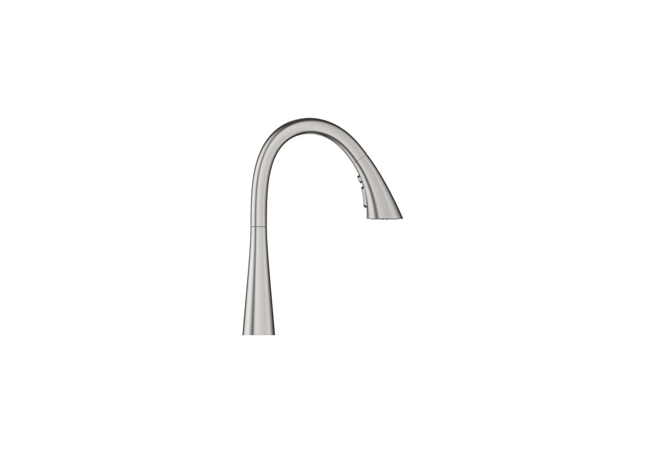 Zedra mitigeur monocommande evier Supersteel - 32294DC2 - Grohe