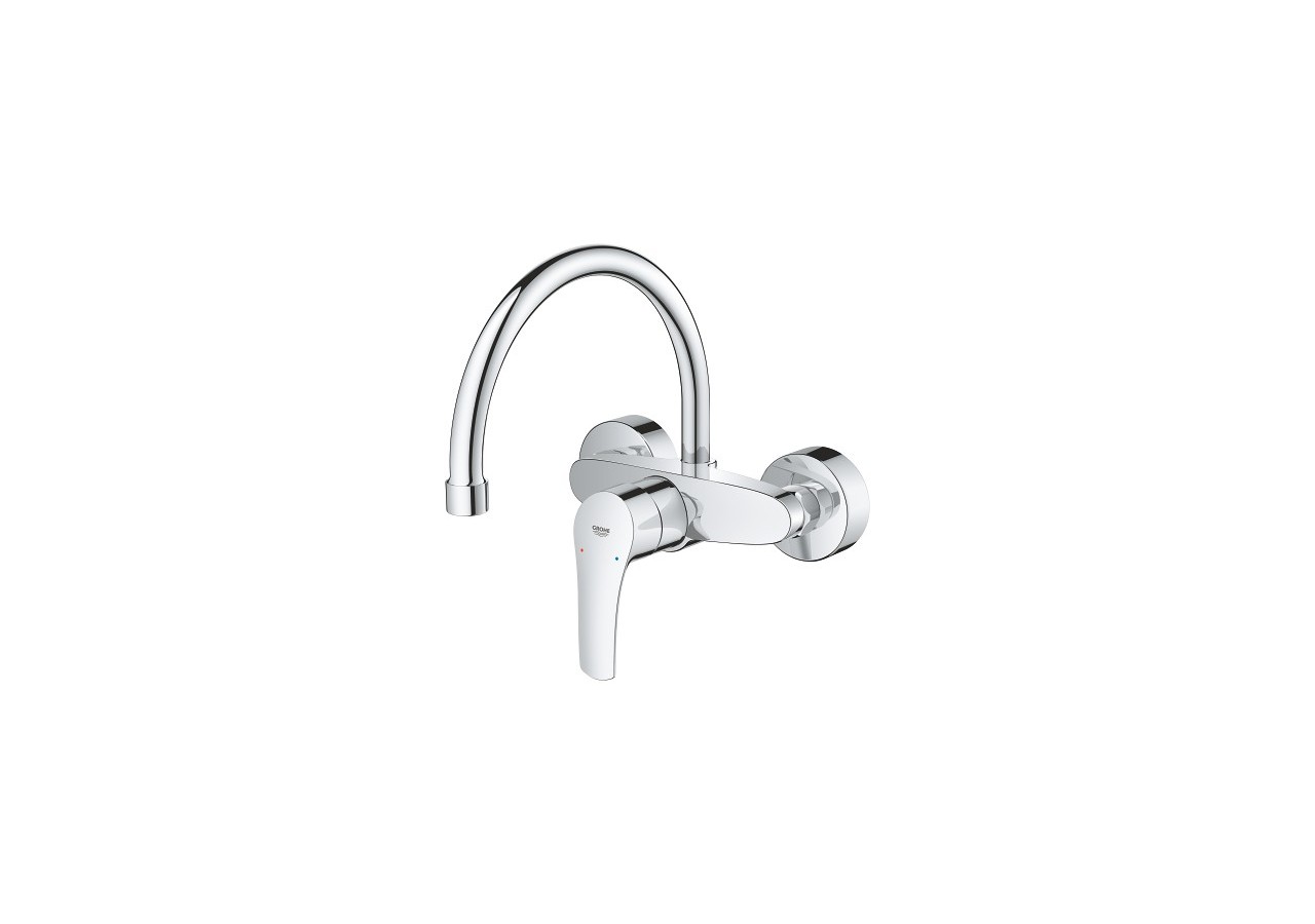 Eurosmart mitigeur monocommande evier Chromé - 32482003 - Grohe