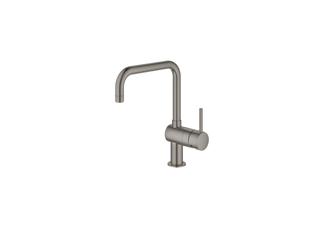 Minta mitigeur monocommande evier Hard Graphite brossé - 32488AL0 - Grohe