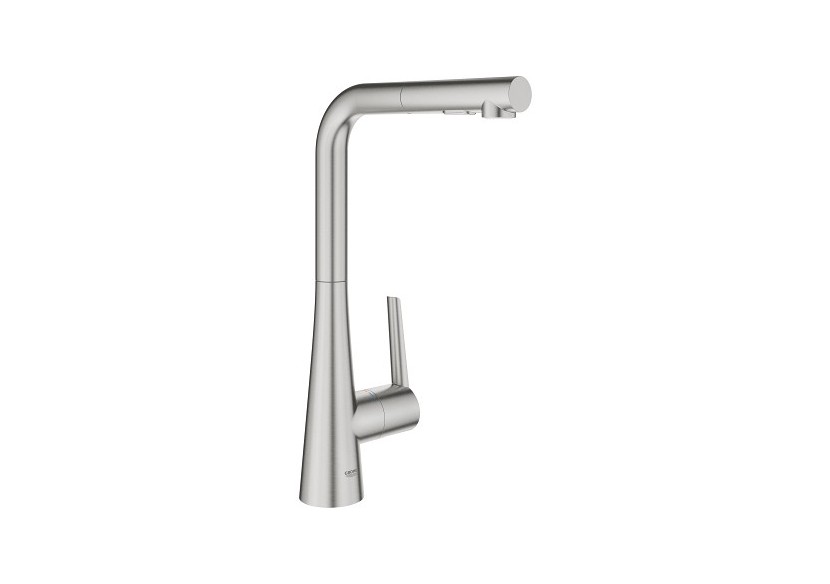 Zedra mitigeur monocommande evier Supersteel - 32553DC2 - Grohe