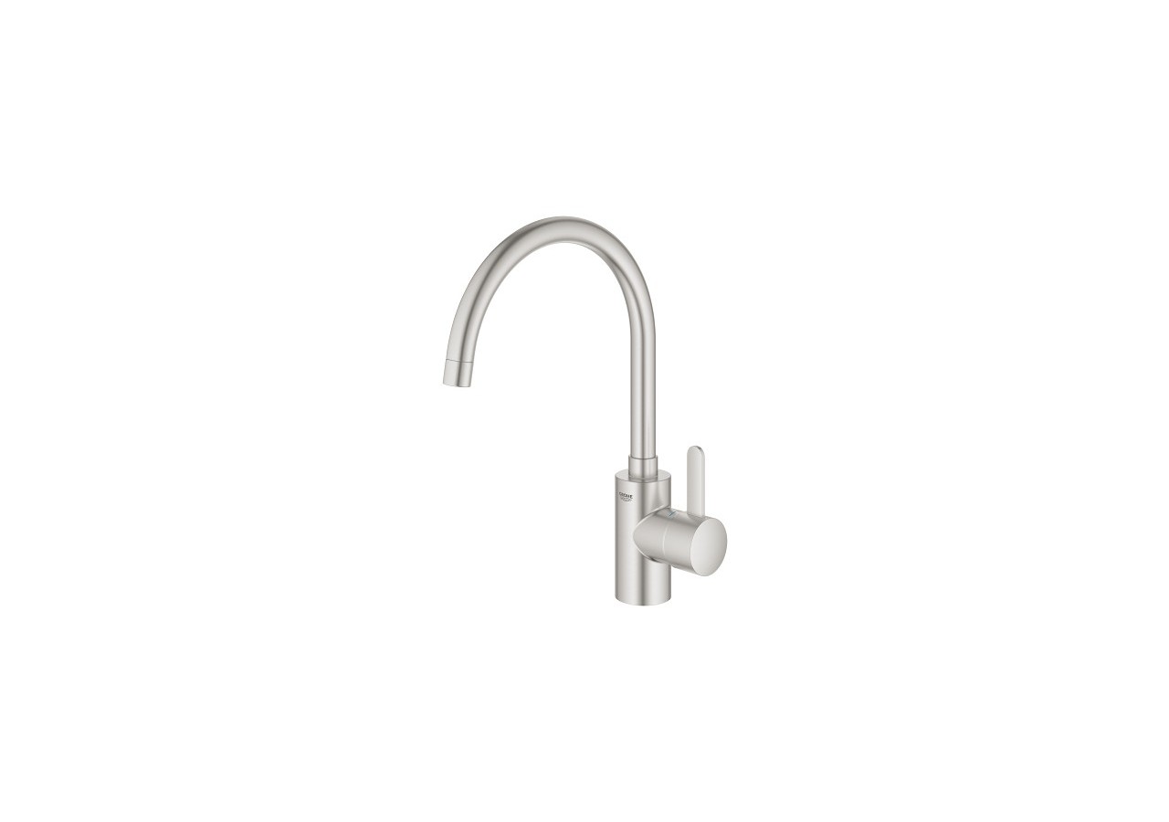 Eurosmart cosmopolitan mitigeur monocommande evier Supersteel - 32843DC2 - Grohe