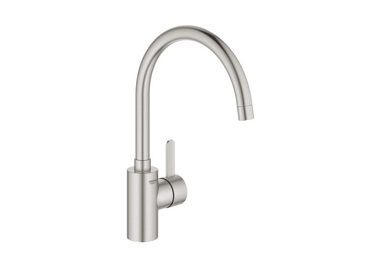 Eurosmart cosmopolitan mitigeur monocommande evier Supersteel - 32843DC2 - Grohe 2