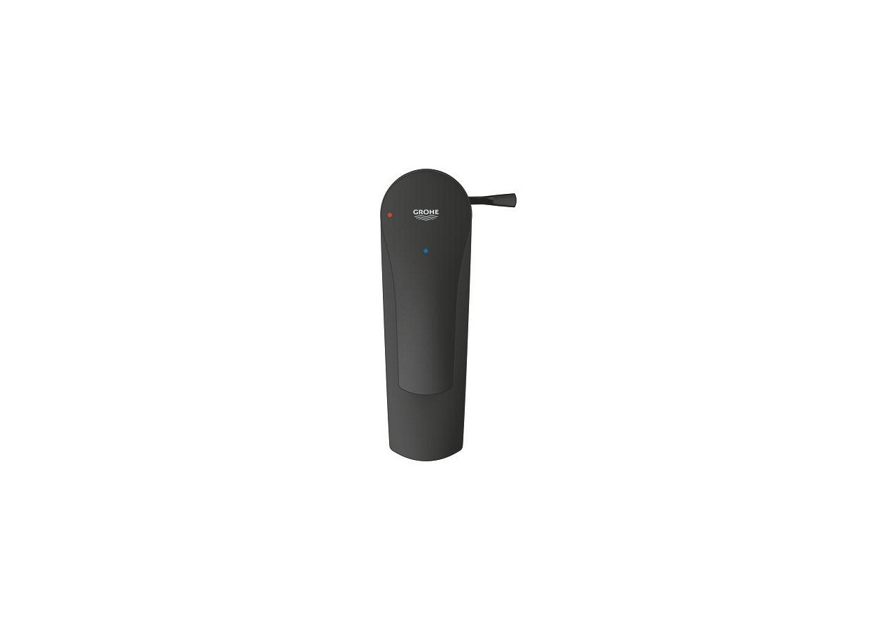 Eurosmart mitigeur monocommande lavabo taille s Noir mat - 329262433 - Grohe