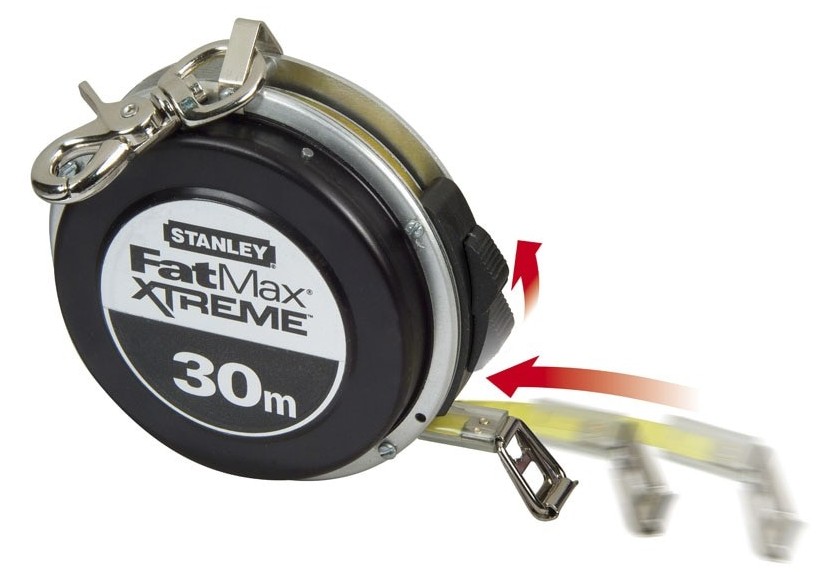 Mesure Longue 30M X 9,5Mm Autoretractable Pro - Fatmax Pro : Confort'Mat