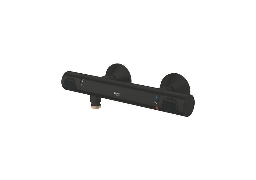 Grohtherm 500 mitigeur thermostatique douche Noir mat - 347952430 - Grohe